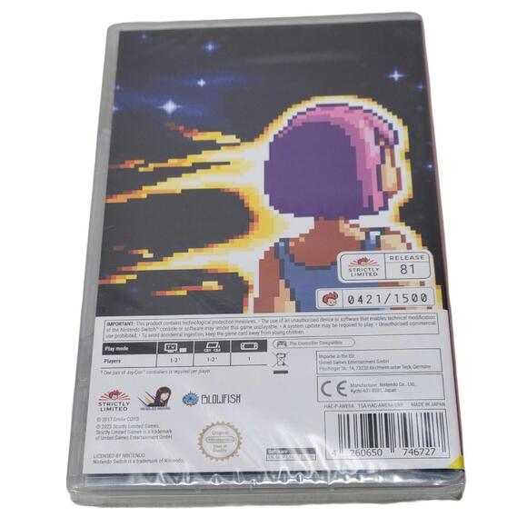 Infinite Beyond The Mind Limited Olga Edition 421/1500 Nintendo Switch